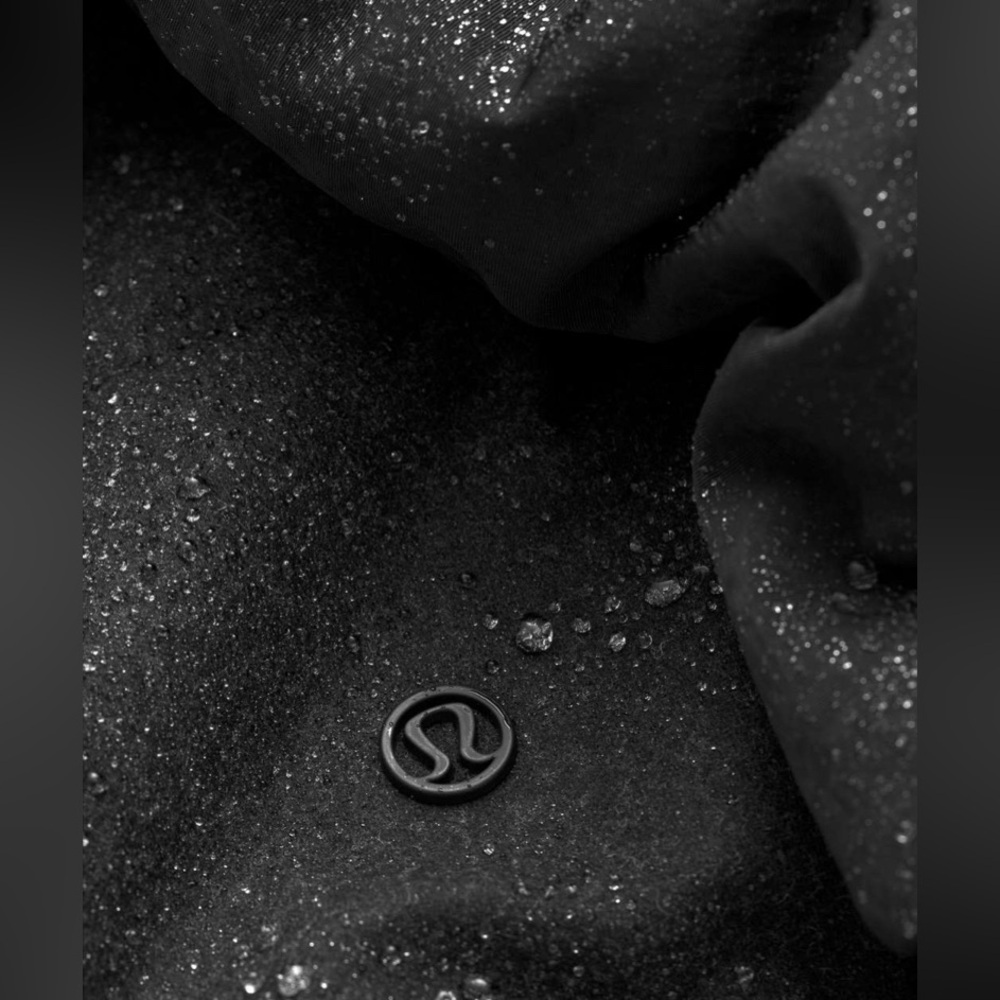NWOT Lululemon Roam Far Wool Bomber Black / Heathered Black - Picture 5 of 14